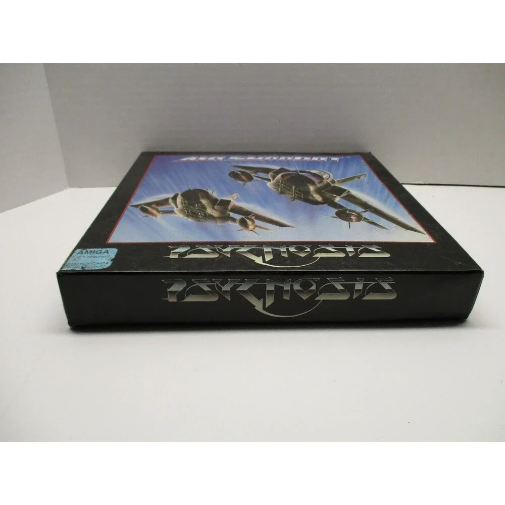 Vintage Air Support 1990 Amiga Psygnosis Video Game Boxed With Manual 3d Glasses